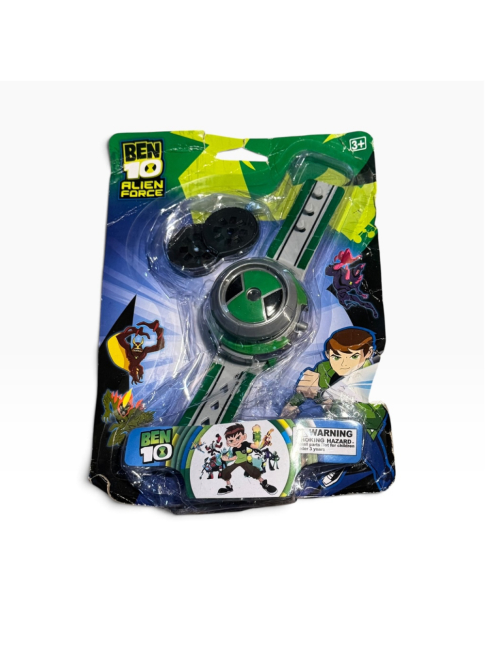 Boys Ben 10 Alien Force Omnitrix Projector Watch One Size Green Grey